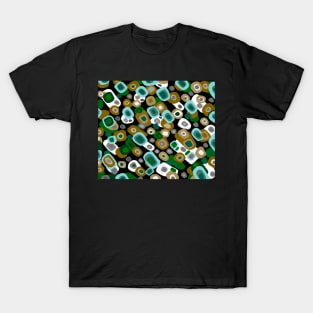 Terrazzo Green Seamless T-Shirt